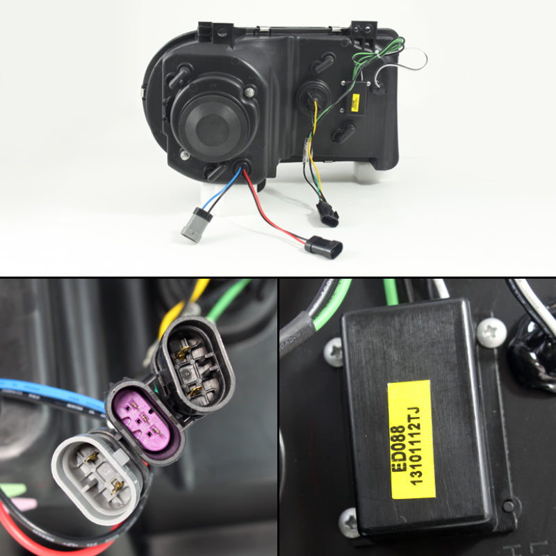 Spyder Chrysler 300C 05-10 Projector Headlights LED DRL Smoke High/Low H7 PRO-YD-C300C-DRL-SM 5075673