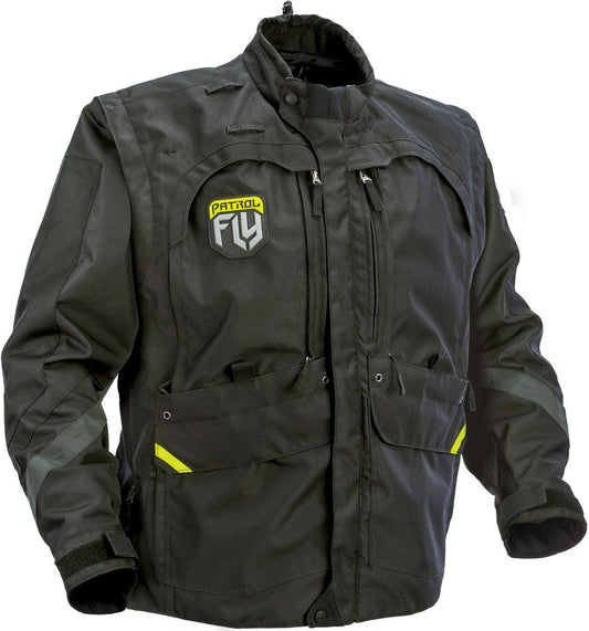 FLY RACING Patrol Jacket Black 2x 370-6802X