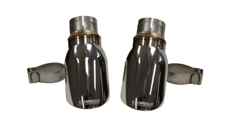 Corsa 15-17 Dodge Charger R/T w/ Pursuit Valance 2.5in Inlet / 4in Outlet Polished Tip Kit 14977