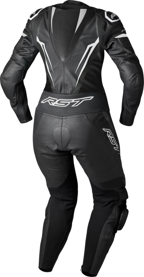 IN STOCK RST Women's tractech EVO D30 Suit Black/White Leather MD 556-3706012