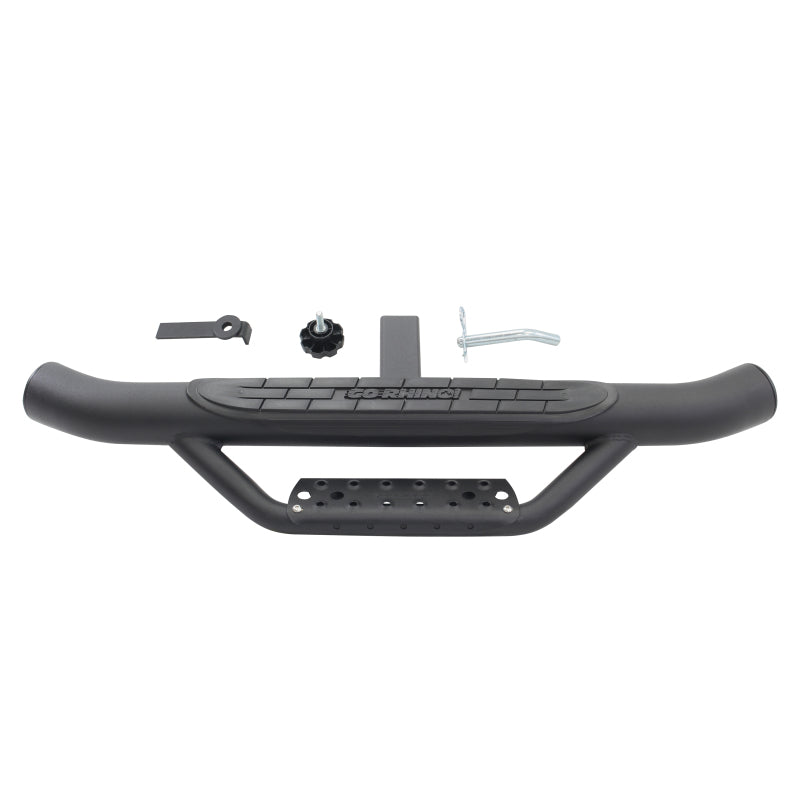Go Rhino Dominator Hitch Step - Black D360T