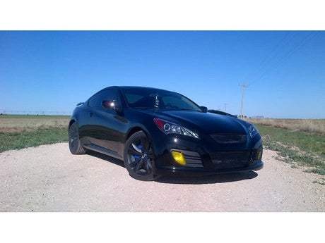 Spyder Hyundai Genesis 10-12 Projector Halogen Model- LED Halo DRL Blk PRO-YD-HYGEN09-DRL-BK 5034250