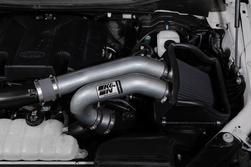 K&N 15-23 Ford F-150 (Incl. Raptor) 2.7L/3.5L V6 Performance Air Intake System 30-2617KC