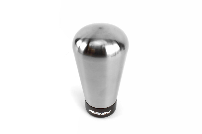 Perrin 15-22 Subaru WRX 1.8in. SS Tapered Shift Knob (w/Rattle Fix) - Brushed PSP-INR-132-7