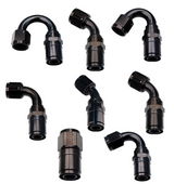 Fragola -10AN Race-Rite Crimp-On Hose End 90 Degree 2609010