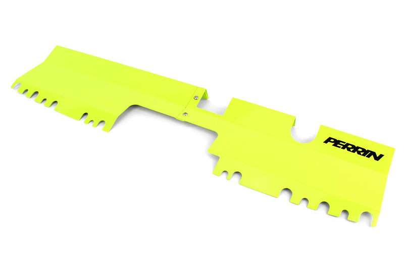 Perrin 15-21 WRX/STI Radiator Shroud (With/Without OEM Intake Scoop) - Neon Yellow PSP-ENG-512NY