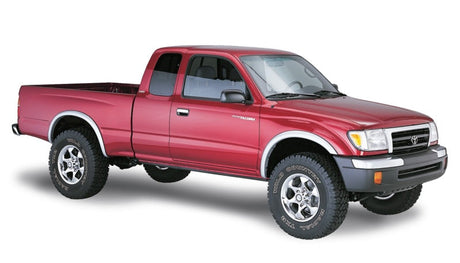 Bushwacker 95-04 Toyota Tacoma Fleetside OE Style Flares 4pc 74.5in Bed w/ 4WD Only - Black 31914-02
