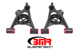 BMR 94-04 Ford Mustang Non-Adj. A-Arms Lower (Poly) w/ Spring Pocket - Black Hammertone AA040H