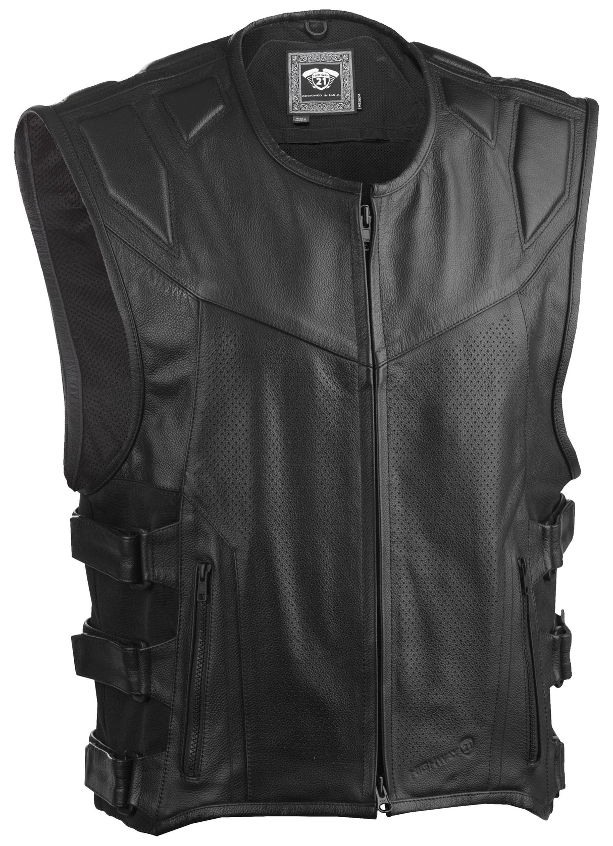 HIGHWAY 21 Blockade Vest Black Xl #6049 489-1080~5