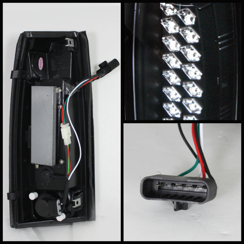 Spyder Chevy C/K Series 1500 88-98/Blazer 92-94 LED Tail Lights Blk ALT-YD-CCK88-LED-BK 5001351