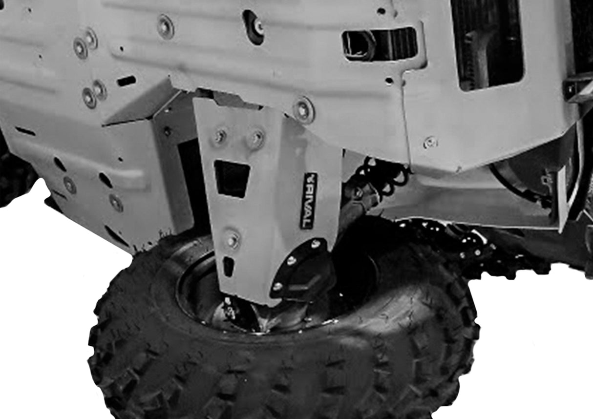 RIVAL POWERSPORTS USA Front A Arm Guards Alloy 24.7438.1-5