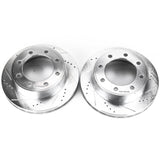 Power Stop 00-05 Ford Excursion Front Evolution Drilled & Slotted Rotors - Pair AR8580XPR