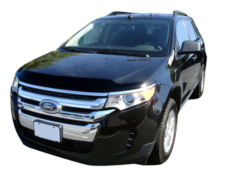 AVS 11-14 Ford Edge Aeroskin Low Profile Acrylic Hood Shield - Smoke 322028