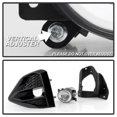 Spyder Nissan Maxima 09-21 OEM Full LED Fog Lights w/Switch Clear FL-NM2019-LED-C 5087096