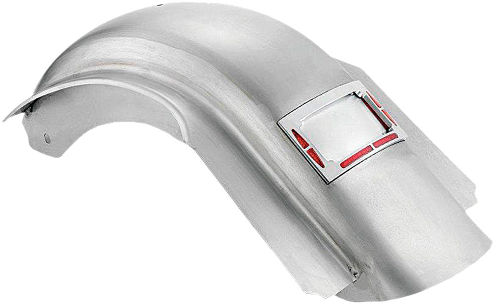 BAGGER WERX Skirted Rear Fender W/Lighted License Frame 441027