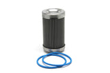 Fuelab 100 Micron Stainless Replacement Element - 3in w/2 O-Rings & Instructions 71803