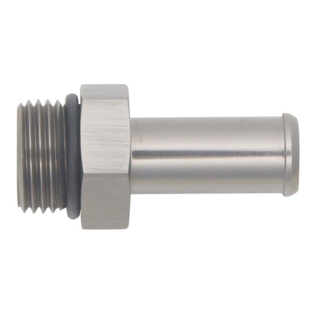 DeatschWerks 8AN ORB Male To 1/2in Barb Fitting (Single Barb - Incl O-Ring) 06-02-0508