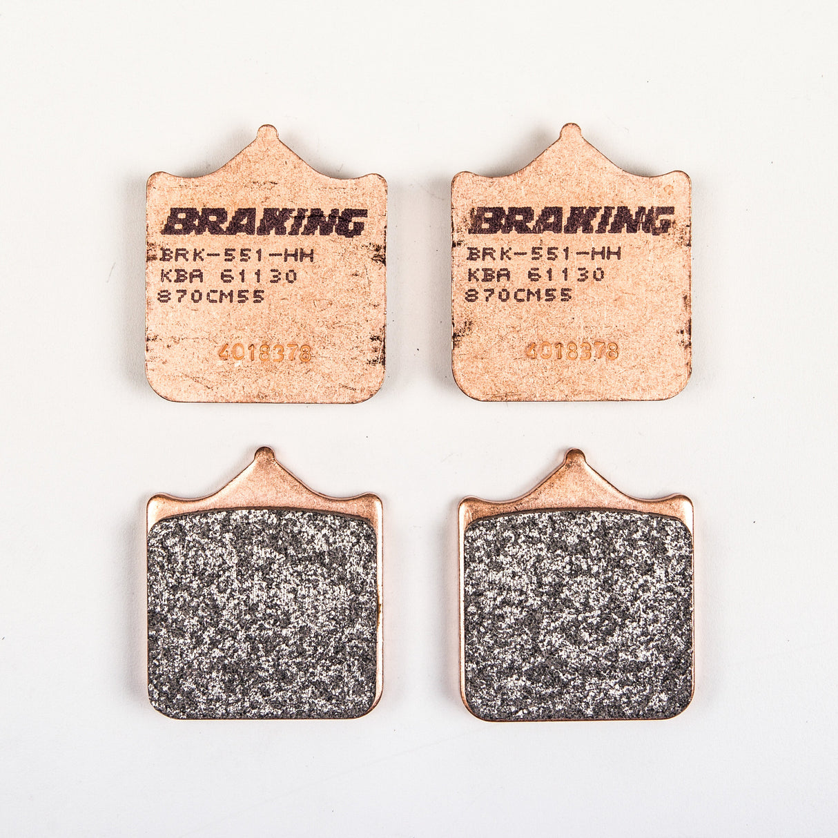 BRAKING Brake Pad Set Sintered Sport 870CM55