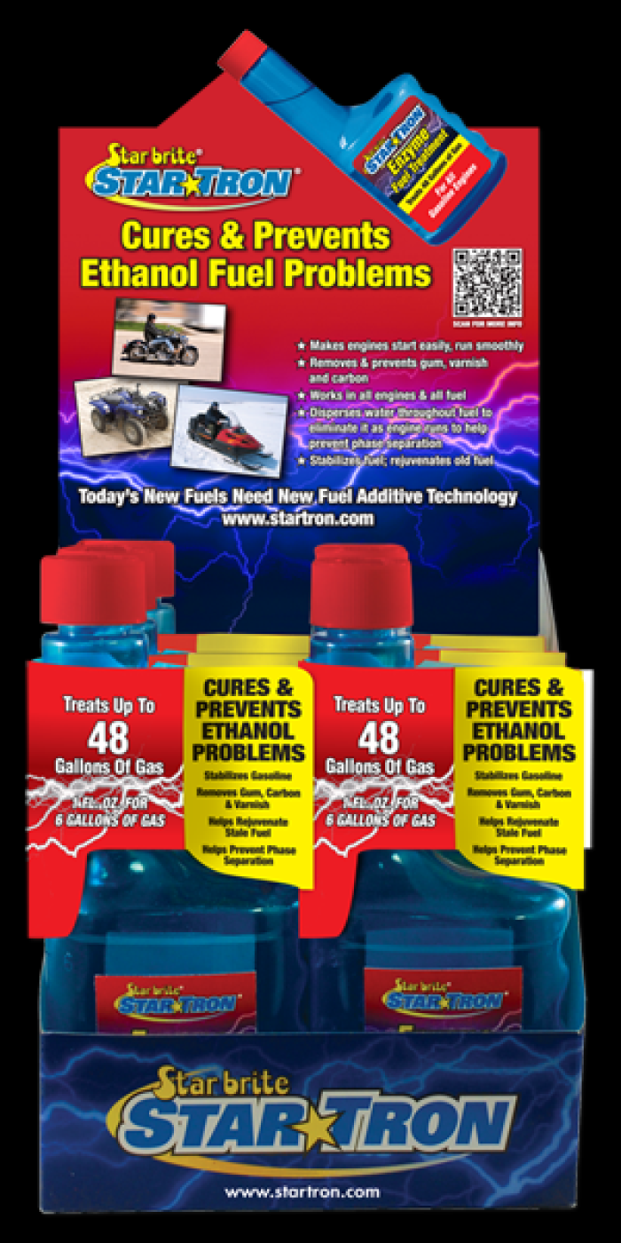 Star Brite Tron Sef Gas Additive, 6/8 Oz With Display 904501