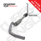 Diamond Eye KIT 4in TB SGL AL: 94-97 FORD 7.3L F250/F350 PWRSTROKE NFS W/ CARB EQUIV STDS K4306A