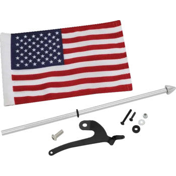 SHOW CHROME Flag Pole - Right - Chrome - Can-Am RT/F3 41-210R