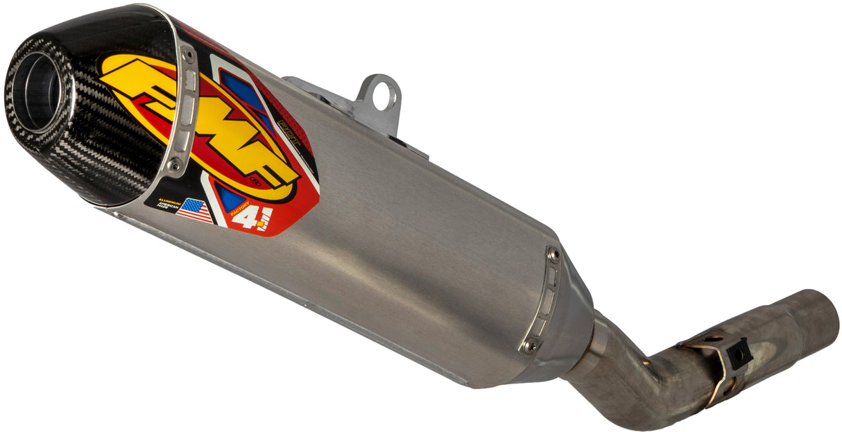 FMF Alum Fact 4.1 Slip-On C Cap Xcf-W/Fe 45647