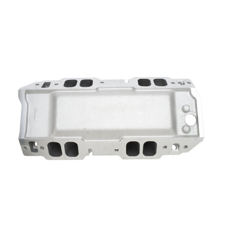 Edelbrock Manifold Chevy BB 9 8 Deck (Short) Super Victor 565 Thick Flange Rect Port Heads 2895
