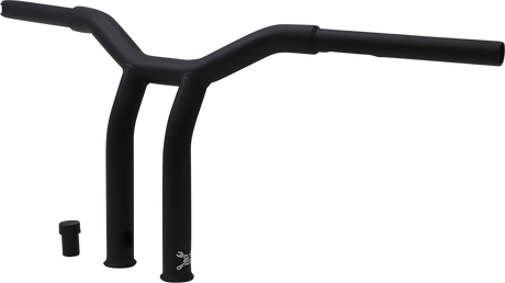 BURLY BRAND Handlebar - Dominator - Raked - 10" - Matte Black B12-6051SB
