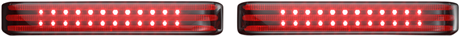 CUSTOM DYNAMICS Saddlebag LED Lights - Sequential - Black/Smoke PB-SBSEQ-SS8-BS
