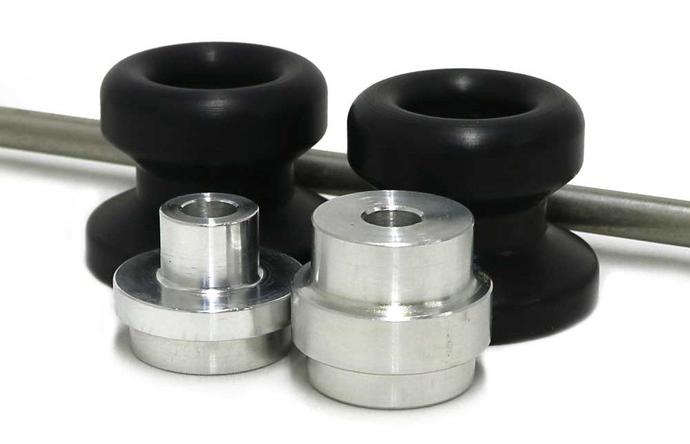 SHOGUN Front Axle Sliders Black 702-4519