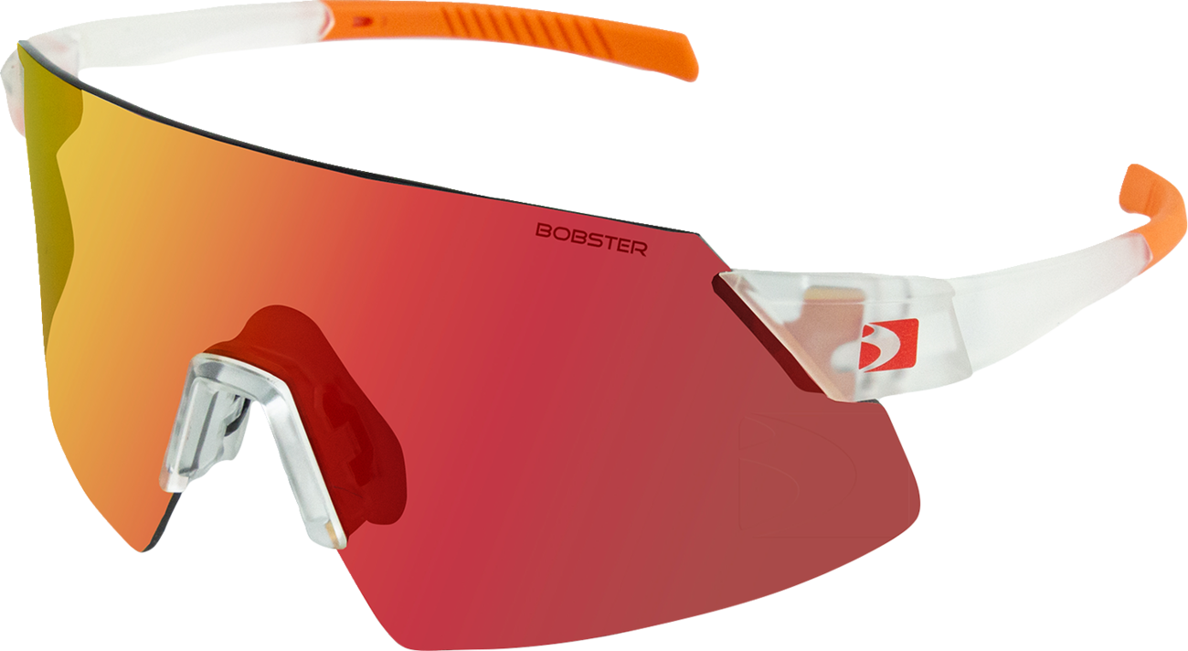 BOBSTER Cadence Sunglasses - Matte Clear/Orange BCAD01