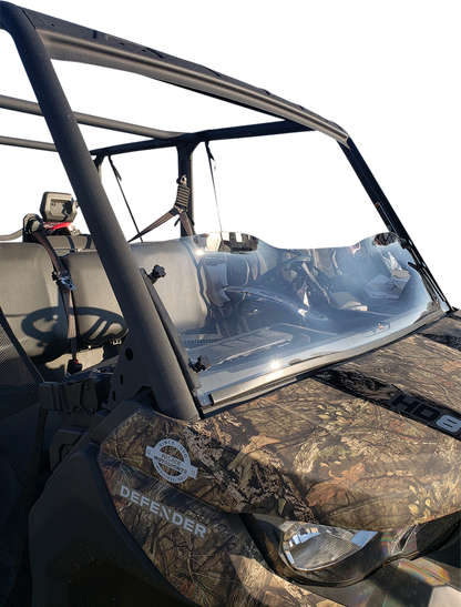 KLOCK WERKS Flare™ Windshield - 12-1/2" - Clear - Defender KWW-05-0481