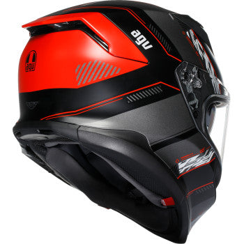 AGV K7 Helmet - Kyber - Matte Black/Red - Large 0101-17980