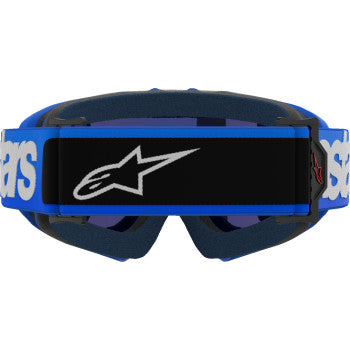 ALPINESTARS GOGGLES Youth Vision Goggle - Blaze - Blue - Blue Mirror  5140425-7271