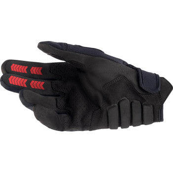 ALPINESTARS Techdura Gloves - Fire Red/Black - Large 3564524-3131-L