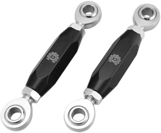 DEVIANT RACE PARTS Billet Sway Bar End Links Black Can Am Pair 42505