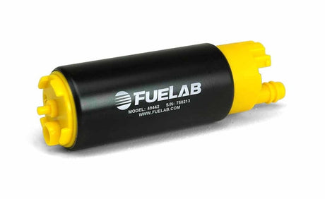 Fuelab 494 High Output In-Tank Electric Fuel Pump - 340 LPH In In-Line From Out 49442