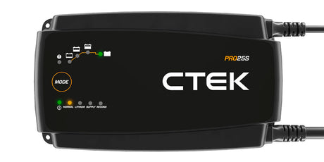 CTEK PRO25SE Battery Charger - 50-60 Hz - 12V - 19.6ft Extended Charging Cable K40-327