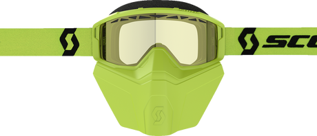 SCOTT Primal Safari Facemask Snow Goggle - Yellow/Black - Yellow 278608-1017029