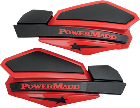 POWERMADD Handguards - Red/Black 34202