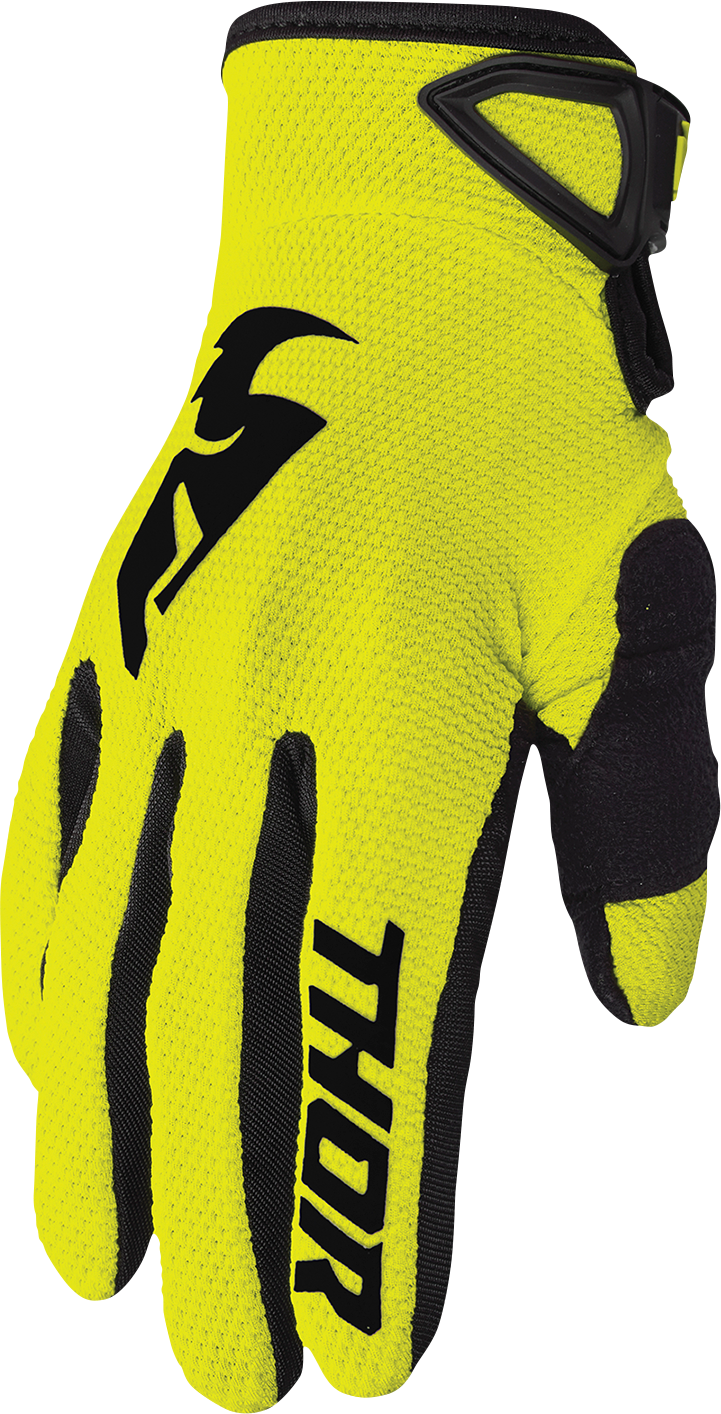 THOR Sector Gloves - Acid/Black - XS 3330-5877