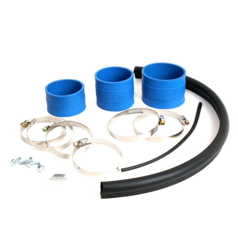 BBK 86-93 Mustang 5.0 Cold Air Intake Kit - Fenderwell Style - Blackout Finish 15575