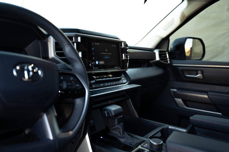 DV8 Offroad 22-23 Toyota Tundra Center Console Molle Panels/Device Mount CCT2-01