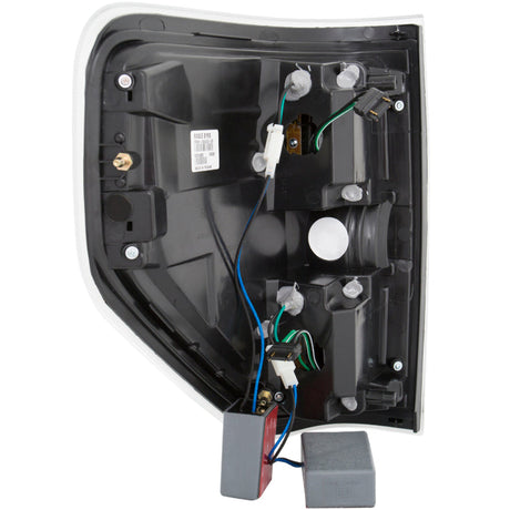 ANZO 2009-2013 Ford F-150 LED Taillights Chrome 311259