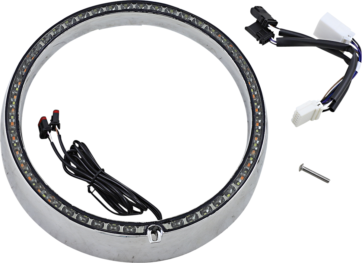 CUSTOM DYNAMICS Standard Trim Ring - Chrome PB-7TR-AW-3C