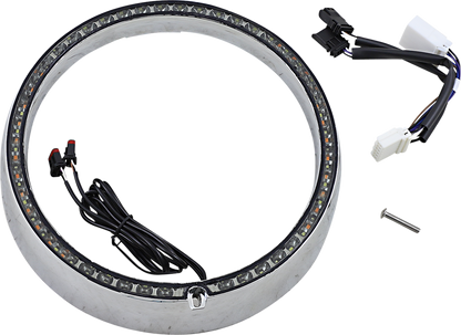 CUSTOM DYNAMICS Standard Trim Ring - Chrome PB-7TR-AW-3C