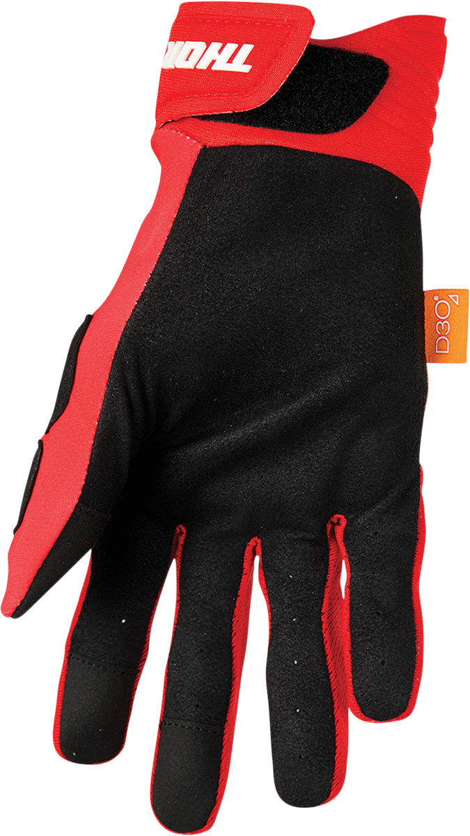 THOR Rebound Gloves - Red/White - XS 3330-6722