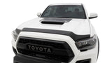 AVS 16-18 Toyota Tacoma Aeroskin Low Profile Hood Shield - Matte Black 377079