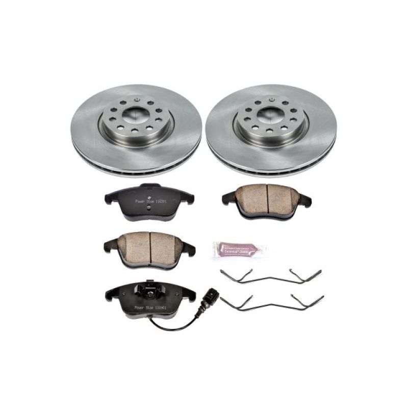 Power Stop 15-18 Audi Q3 Front Autospecialty Brake Kit KOE2963