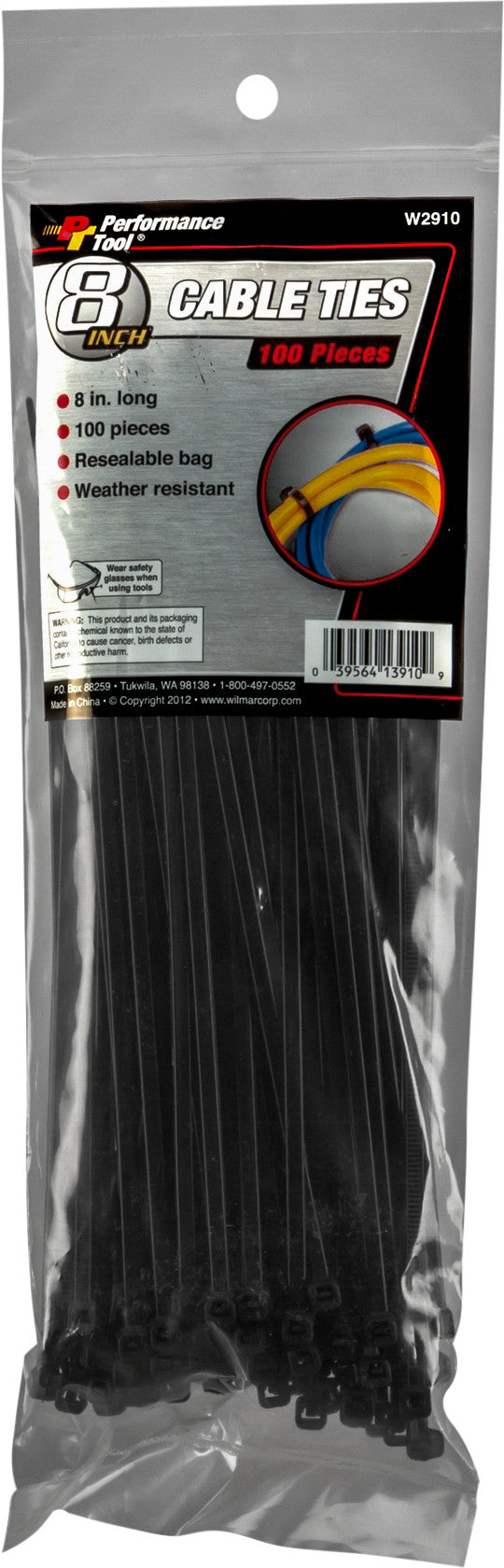 PERFORMANCE TOOLCable Tie 8" 100/PackW2910